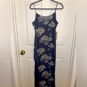 NWT JUSTIFY RIBBED SLIP MAXI DRESS